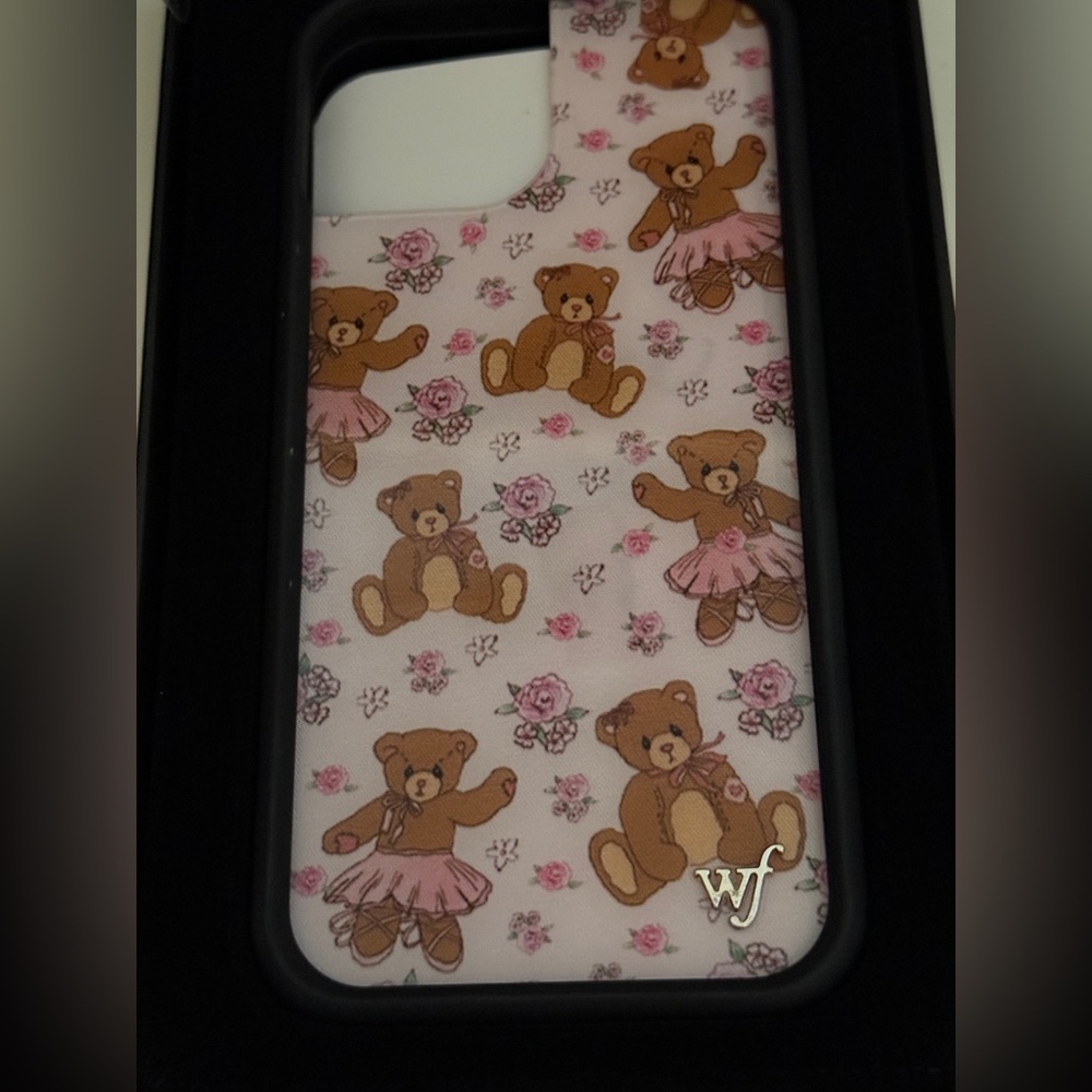 Wildflower iPhone 15 Case - Beary Ballet